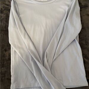 Hollister Gray Long Sleeve Top